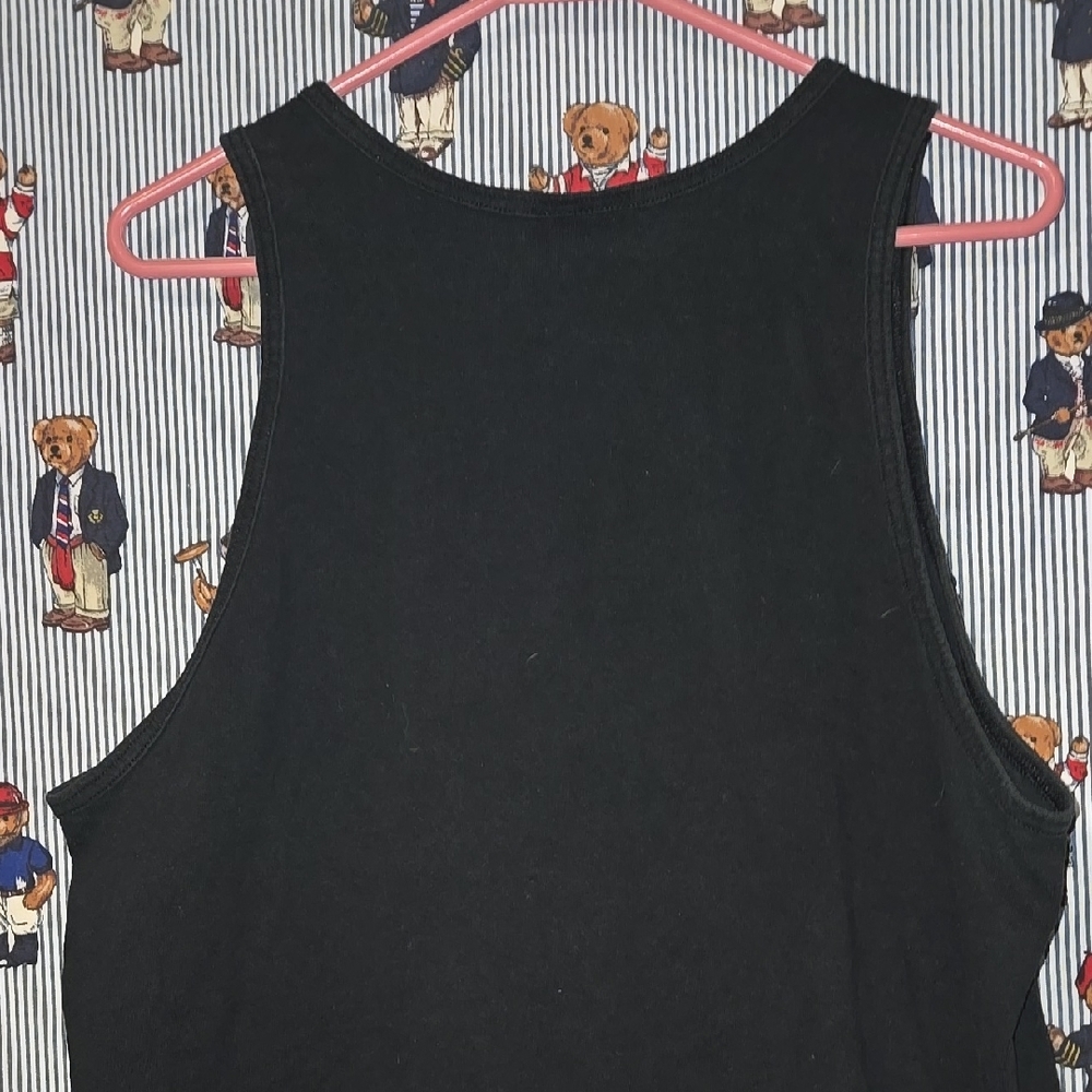 Vintage 90s Planet Hollywood Indianapolis Black Tank Top Adult Large - Picture 9 of 9